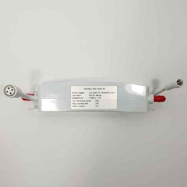 Помпа дренажная MD-MPR-50 (проточная, 20л/ч, 17дб, h=15м)