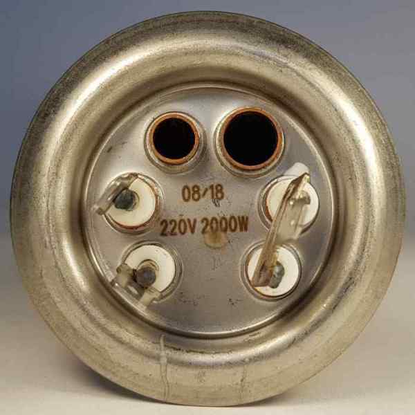 ТЭН (К) RF 64/2,0кВт(1,3+0,7)/М4 медный, L-350мм (66053) водонагревателя Термекс, гнутый, разъём "папа"