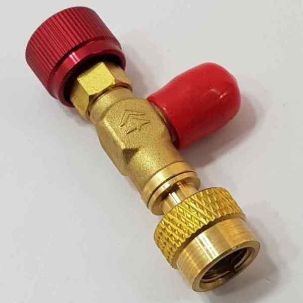Вентиль заправочный (сервисный) HS-1223 Hongsen 5/16M - 5/16F (R-32/R-410)