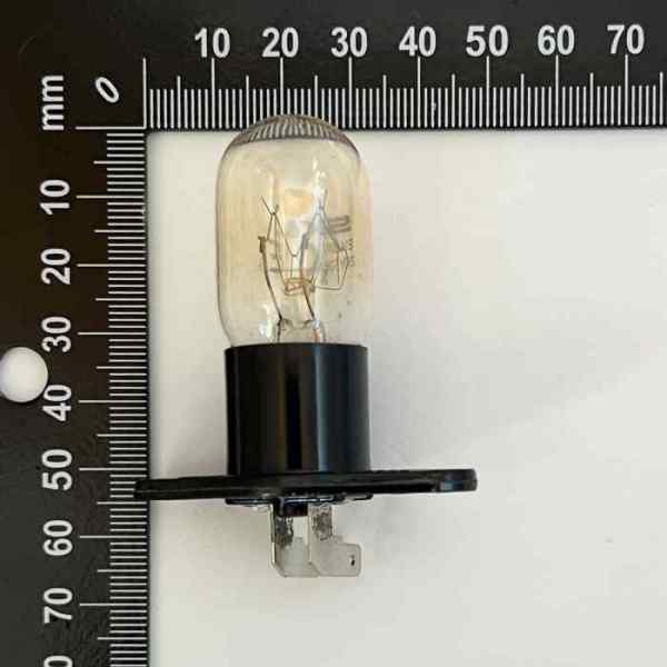 Лампа для микроволновой печи 20Вт (230V) контакты под углом 90гр. Samsung (4713-001031, 4713-001046, 4713-001524) LMP600SA