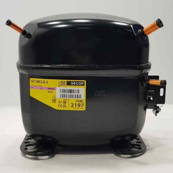 Компрессор SECOP SC18CLX.2 R-404a (884Вт/-23.3°C; 17.68cm3)